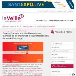 Quatre Français sur dix déplorent un manque de coordination des professionnels de santé (Sondage) – La Veille Acteurs de Santé – Le média de la santé par et pour ceux qui la font