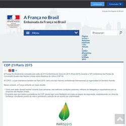 COP 21/Paris 2015 - La France au Brésil