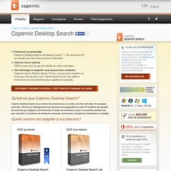 Copernic Desktop Search - Le meilleur outil de recherche PC