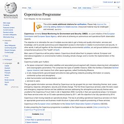 Copernicus Programme