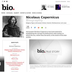 Nicolaus Copernicus Biography