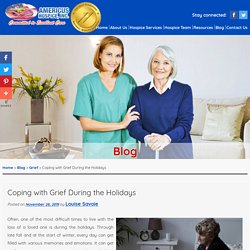 Coping with Grief During the Holidays