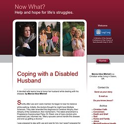 Coping With a Disabled Husband