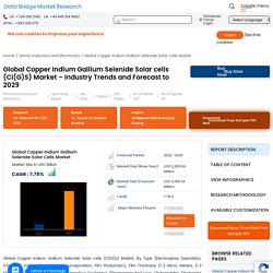 Copper Indium Gallium Selenide Solar Cells (Ci(G)S) Market