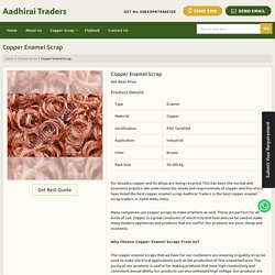 Copper Enamel Scrap Traders