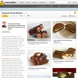 Copycat Candy Recipes