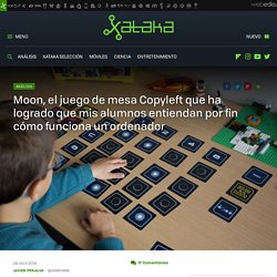 Moon, el juego de mesa Copyleft que ha logrado que mis alumnos entiendan por fin cómo funciona un ordenador