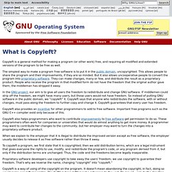 What is Copyleft?