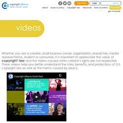 Copyright Videos - Copyright Alliance Videos by Creators