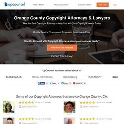 Orange County Copyright Lawyers