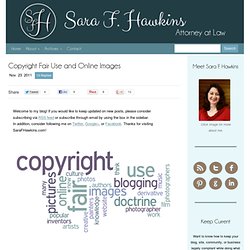 Copyright Fair Use & Online Images