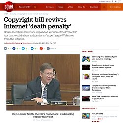 Copyright bill revives Internet 'death penalty'