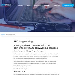 SEO Copywriting Service - Philippines