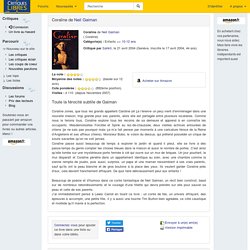 Coraline de Neil Gaiman - critiqueslibres.com