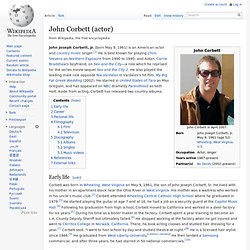 John Corbett (actor)