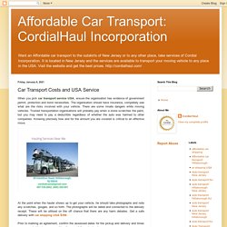 Car Transport Costs and USA Service