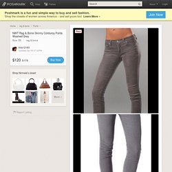 32% off rag & bone Pants - NWT Rag & Bone Skinny Corduroy Pants Washed Grey from Nirmala's closet on Poshmark