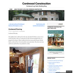 Cordwood Construction