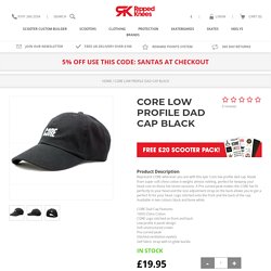 Shop Core Low Profile Dad Cap Black