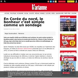 En Corée du nord, le bonheur c’est simple comme un sondage