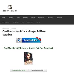 Corel Painter 2018 Crack + Keygen Full Free Download
