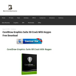 CorelDraw Graphics Suite X8 Crack With Keygen Free Download