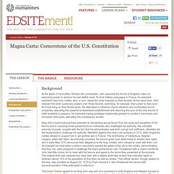 Magna Carta: Cornerstone of the U.S. Constitution