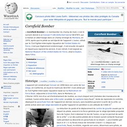 Cornfield Bomber