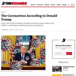 The Coronavirus According to Donald Trump