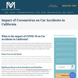 Impact of Coronavirus on Car Accidents in California