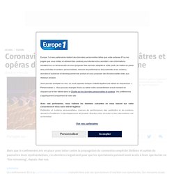 Coronavirus : face au confinement, théâtres et opéras diffusent des spectacles en ligne