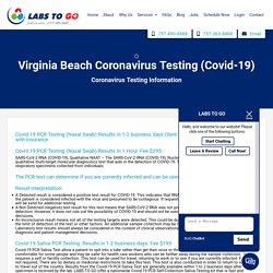 Rapid Covid-19 Antigen Testing Information Visit - labstogo