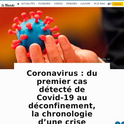 Coronavirus : du premier cas détecté de Covid-19 au déconfinement, la chronologie d’une crise mondiale