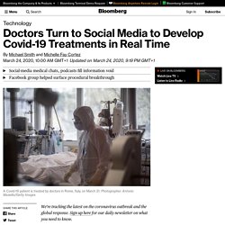 Coronavirus: Doctors Turn to Social Media to Develop Solutions