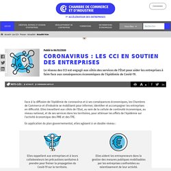 Coronavirus : Les CCI en soutien des entreprises