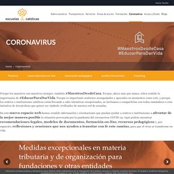 Coronavirus - Escuelas Católicas Escuelas Católicas