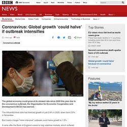 Coronavirus: Global growth ‘could halve’ if outbreak intensifies