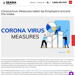 Coronavirus: Measures taken by Employers around the Globe