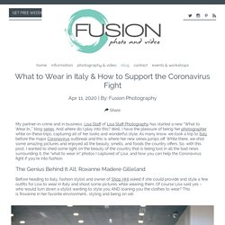 Know about clothes to wear to Support the Coronavirus Fight - Fusion Photography