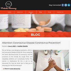 Attention: Coronavirus Disease Prevention!