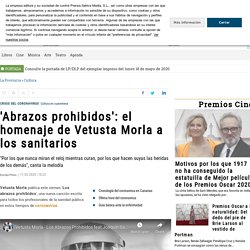 Coronavirus: 'Abrazos prohibidos': el homenaje de Vetusta Morla a los sanitarios - La Provincia - Diario de Las Palmas