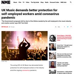 Coronavirus: UK Music demands better protection for self-employed