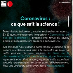 Coronavirus : ce que sait la science !