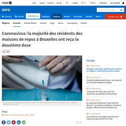 Coronavirus: la majorité des résidents des maisons de repos à Bruxelles ont reçu la deuxième dose
