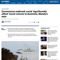 Coronavirus outbreak could 'significantly affect' travel to Australia