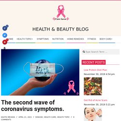 The second wave of coronavirus symptoms. - curefavor