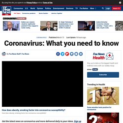 Coronavirus: What you need to know