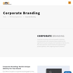Best corporate branding services for startups and SMEs