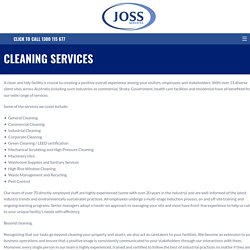 Corporate Cleaning Sydney