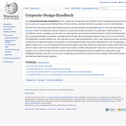 Corporate-Design-Handbuch